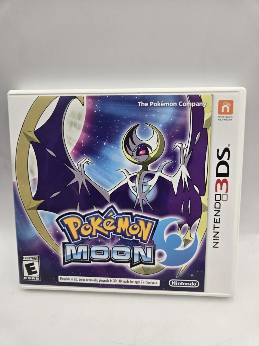 Pokémon Moon - *No Game* Case And Inserts Only